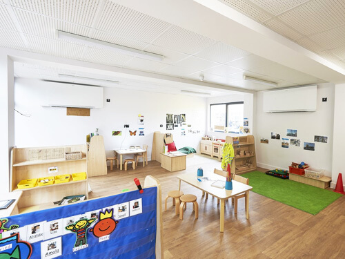 Ark Start Oval inside East Croydon nursery